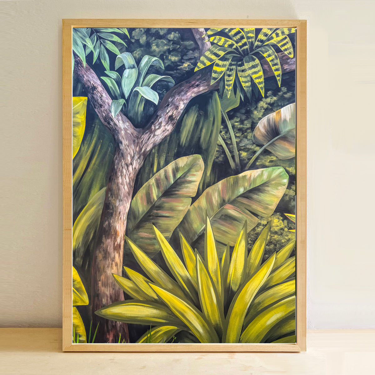 Lámina mural Chequén
