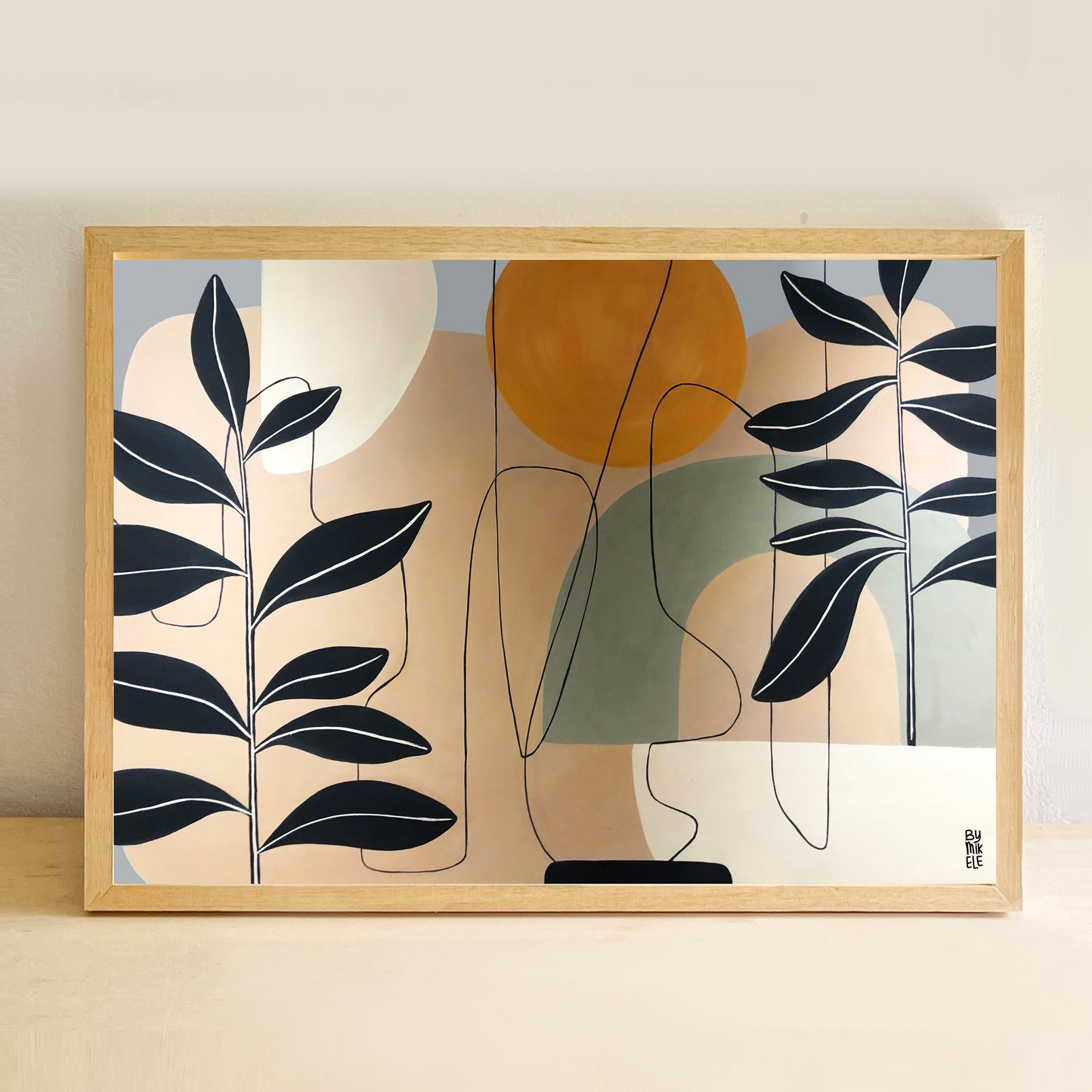 Lámina mural Eki
