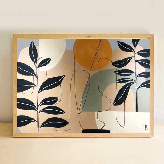 Lámina mural Eki